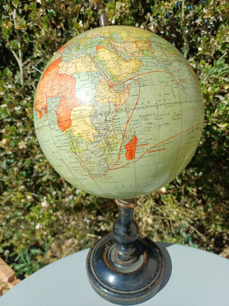 Globe terrestre G.Thomas petit modèle-photo-2