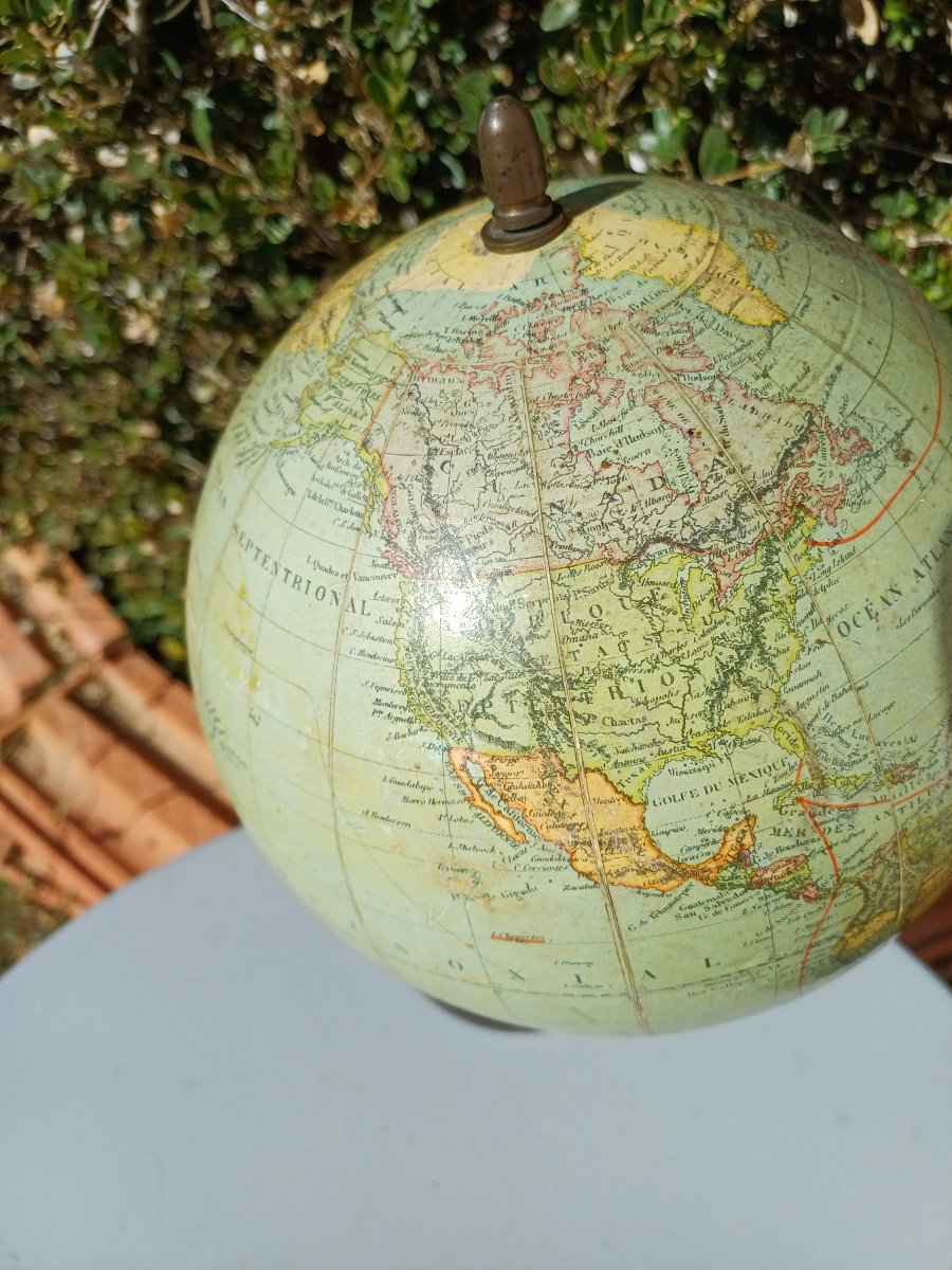 Globe terrestre G.Thomas petit modèle-photo-4