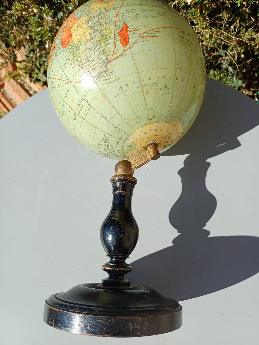 Globe terrestre G.Thomas petit modèle-photo-2