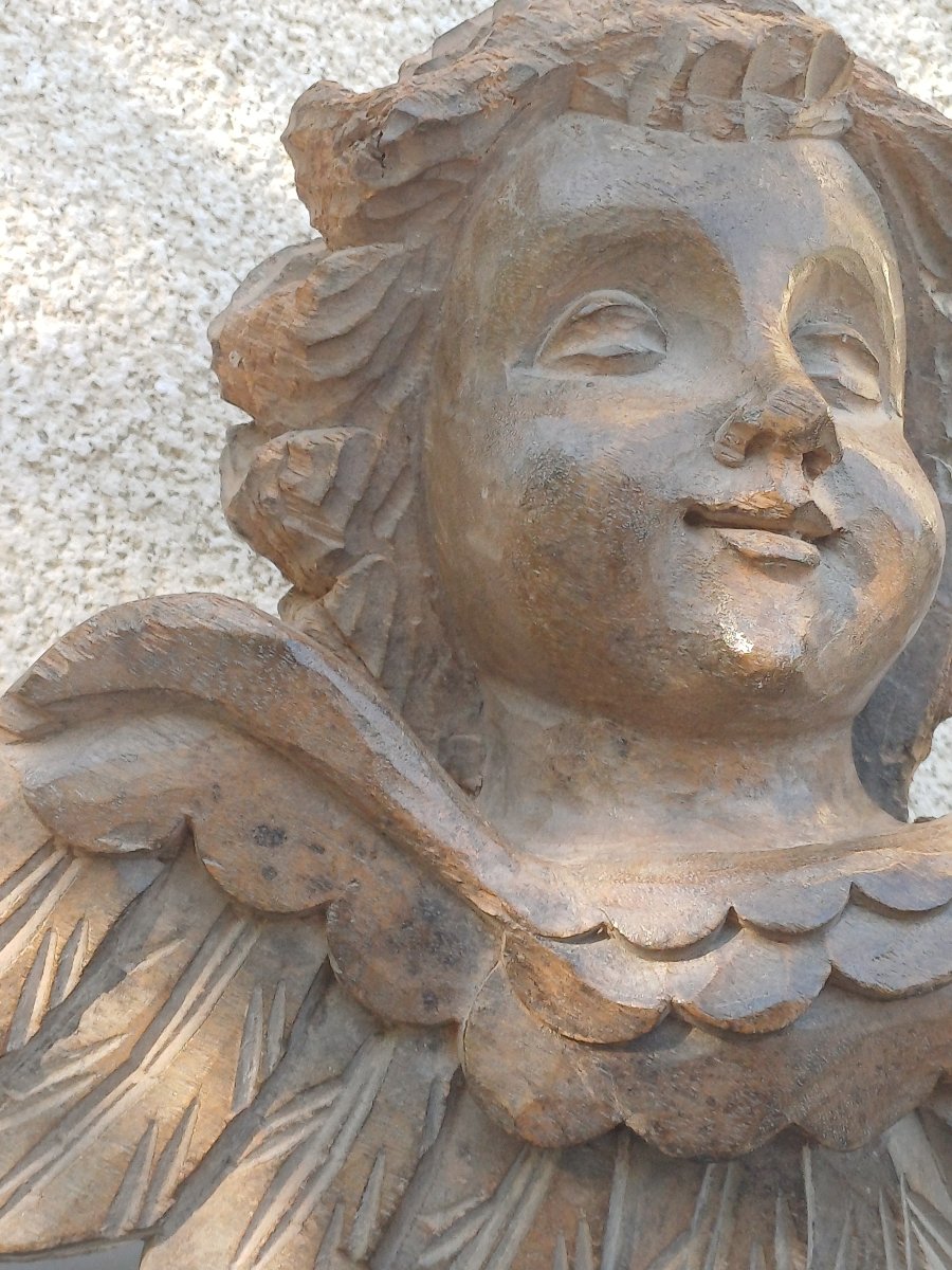 Tête d'angelot putti chérubins -photo-4