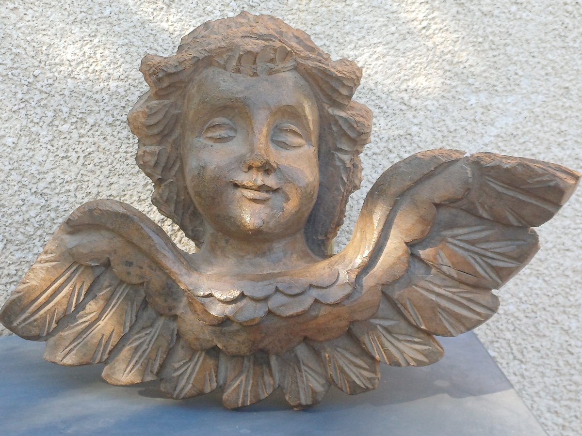 Tête d'angelot putti chérubins 