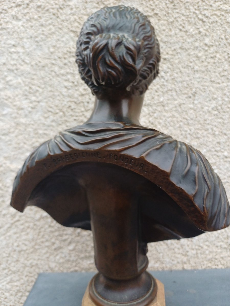 Bronze With A Patina, Venus, Cast In Barbédienne-photo-2