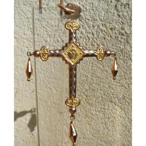 Jeannette Cross Of Savoy In 18k Gold