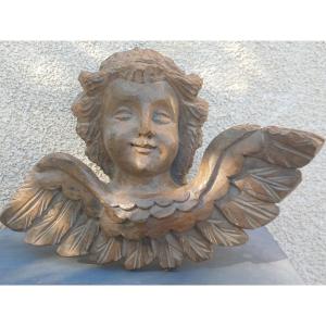 Head Of A Putto Or Cherub 