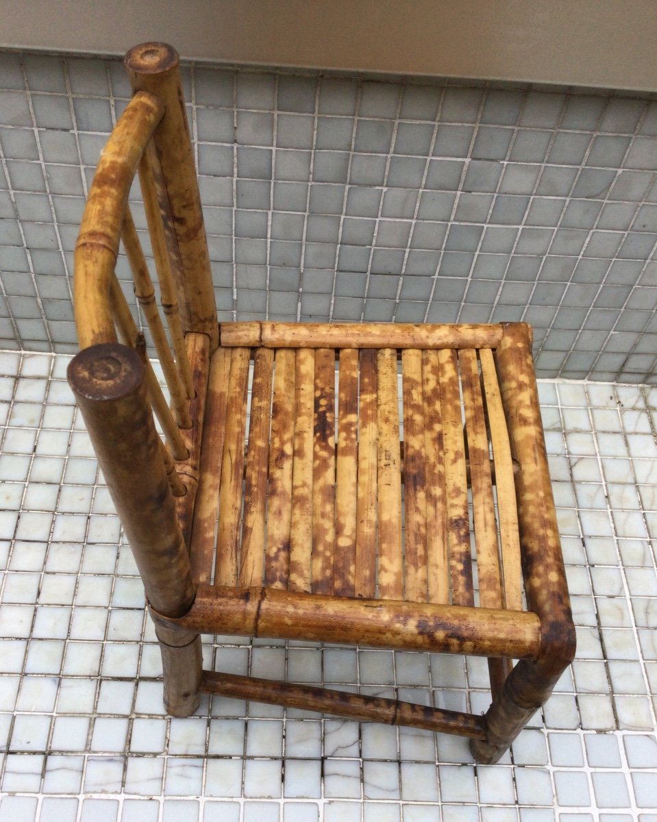 Chaise De Poupées  En Bambou-photo-3