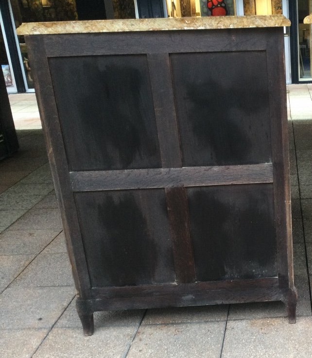 Buffet à hauteur d'appui en Marqueterie.-photo-3