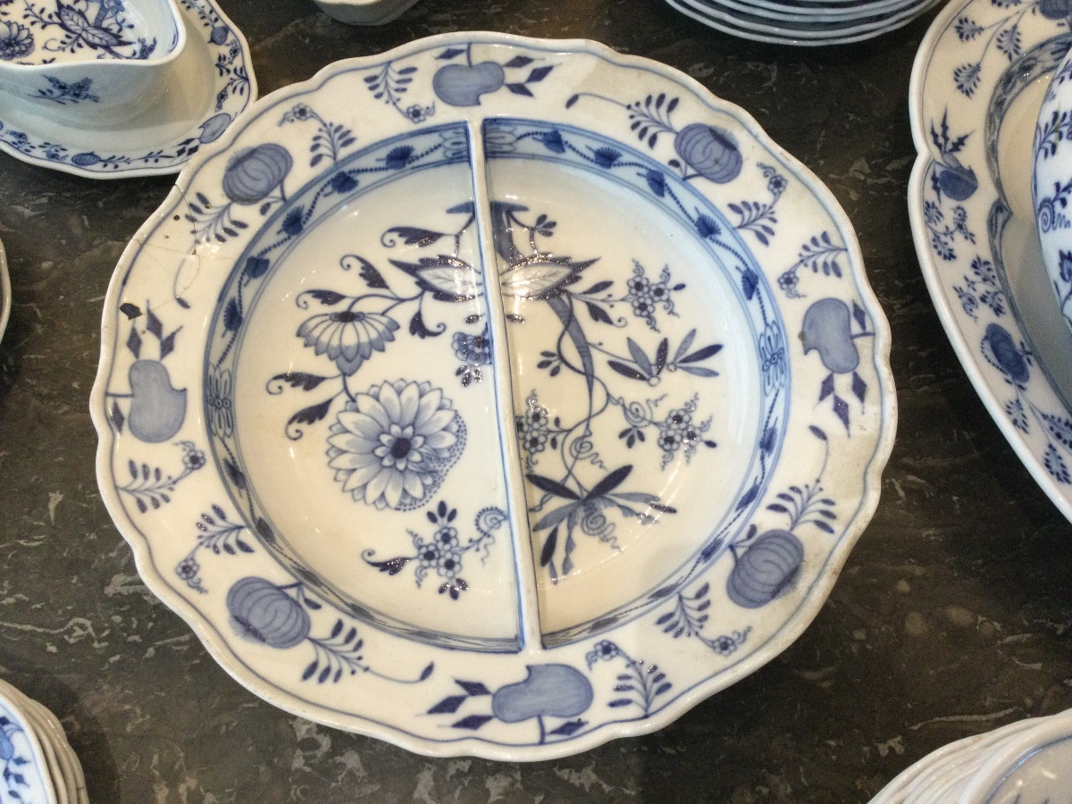Un grand service de table en porcelaine de MEISSEN -photo-2