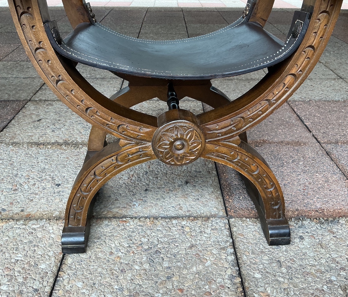 Un fauteuil curule , dit ''Dagobert''-photo-4