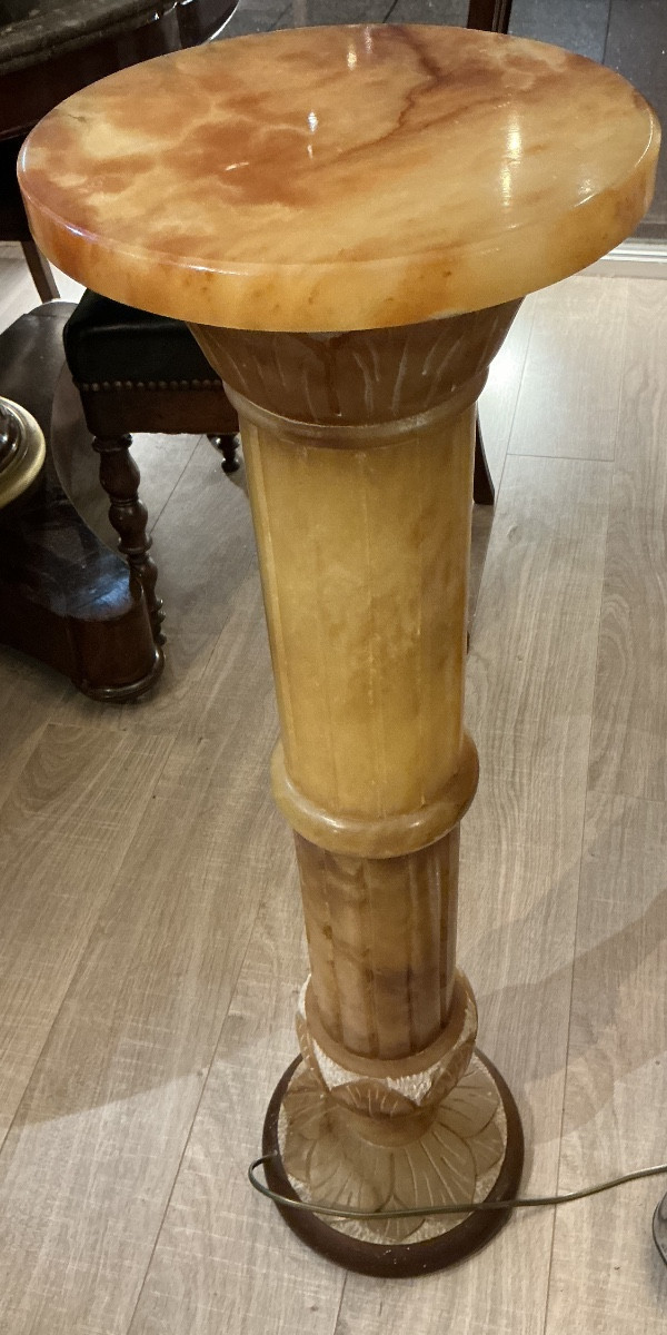 Une colonne  en ONYX-photo-3