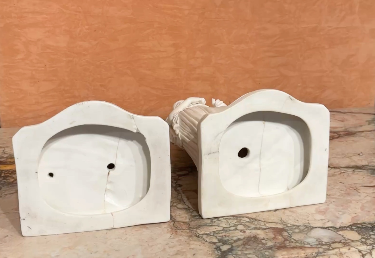 Two Large Biscuit Figures. -photo-4