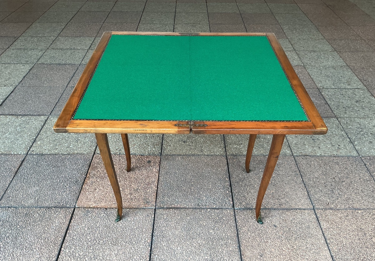 A Louis XV Games Table-photo-3