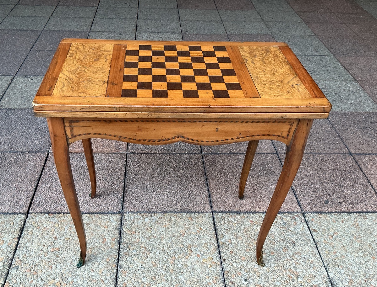 A Louis XV Games Table