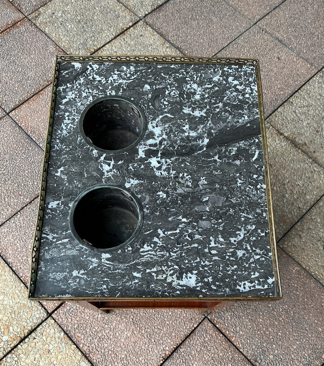 Un rafraîchissoir en acajou-photo-2