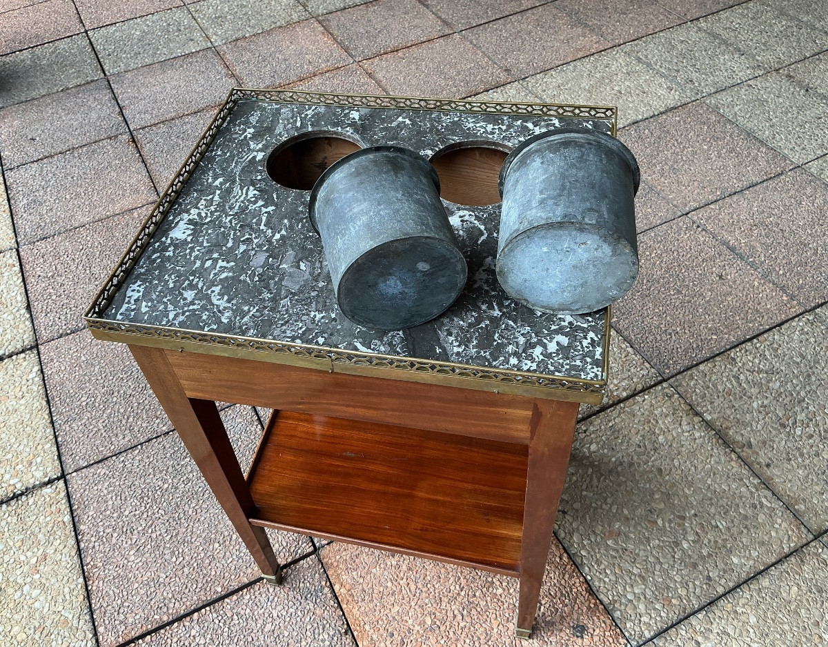 Un rafraîchissoir en acajou-photo-4