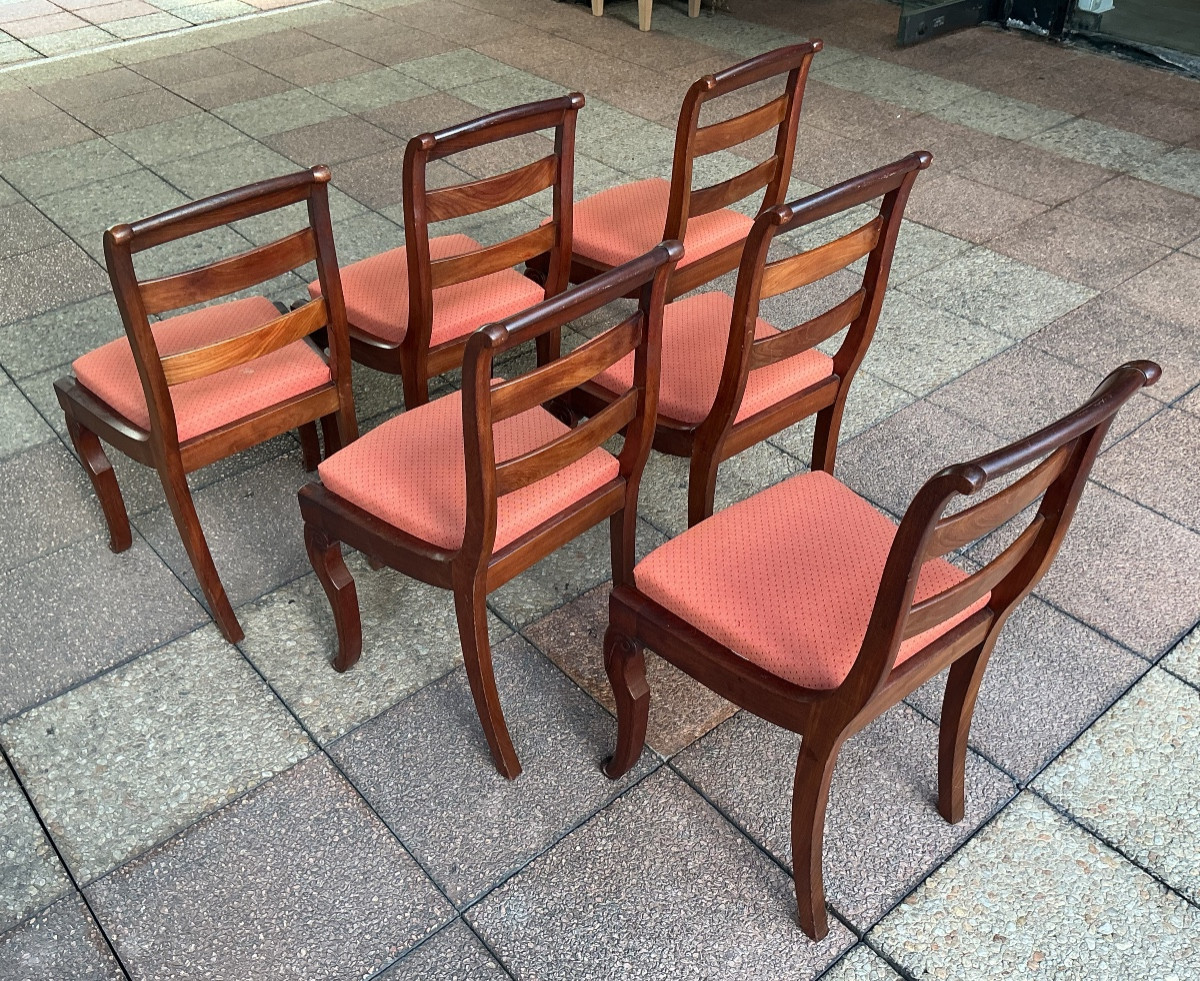 Suite de six chaises-photo-2