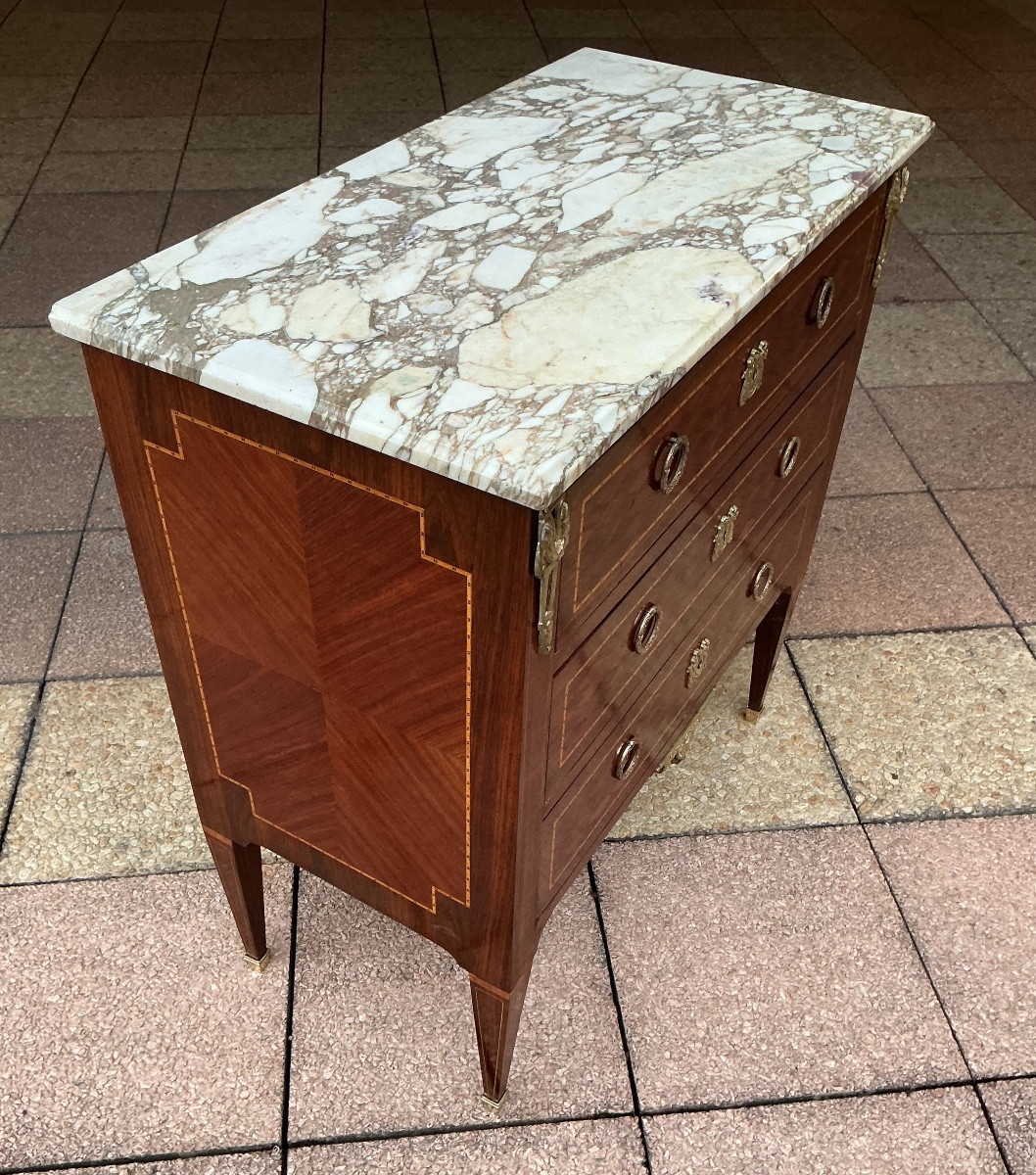 A Small Chest Of Drawers, Louis XVI-photo-2