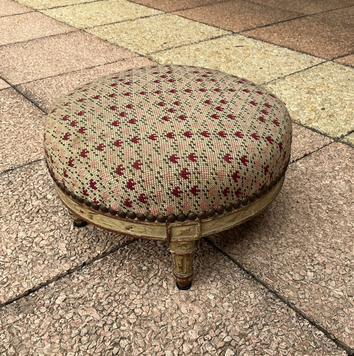 Un repose- pieds, Louis XVI.-photo-1