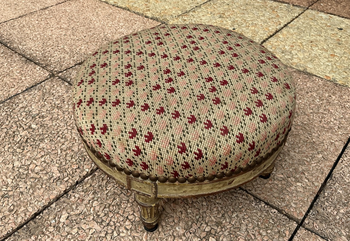 Un repose- pieds, Louis XVI.-photo-2