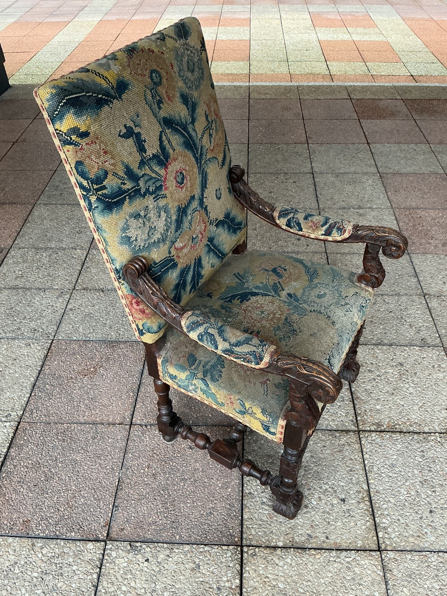 Armchair Louis XIV-photo-7