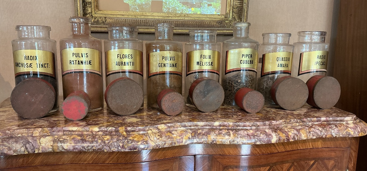 Glass Medicine Jars-photo-2