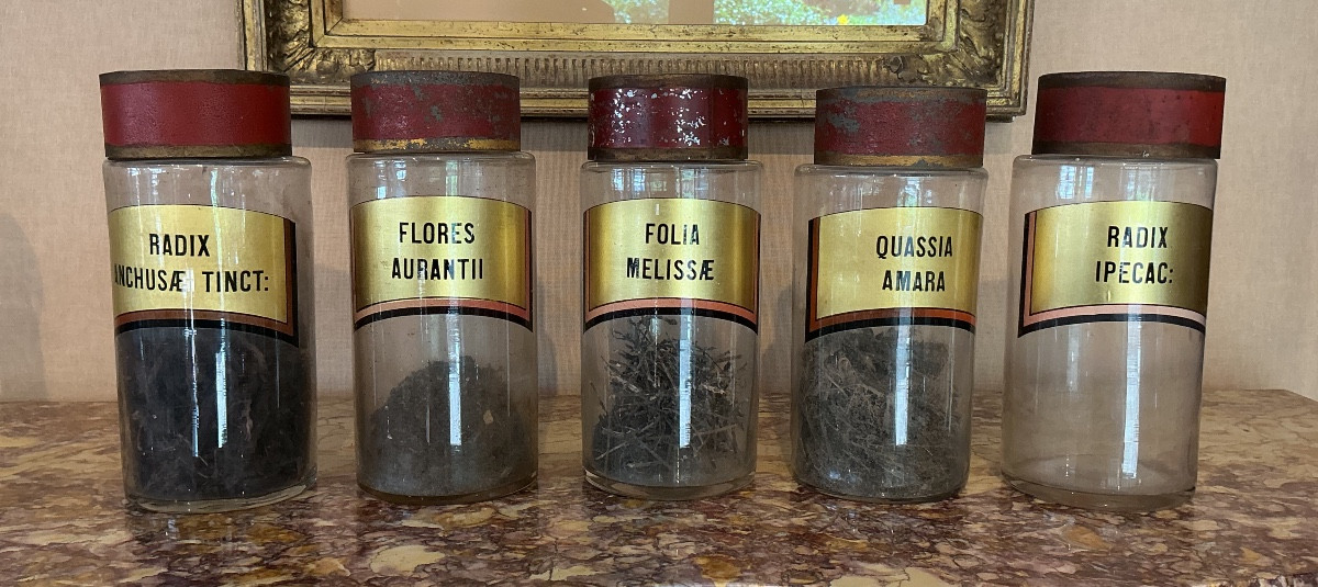 Glass Medicine Jars-photo-3