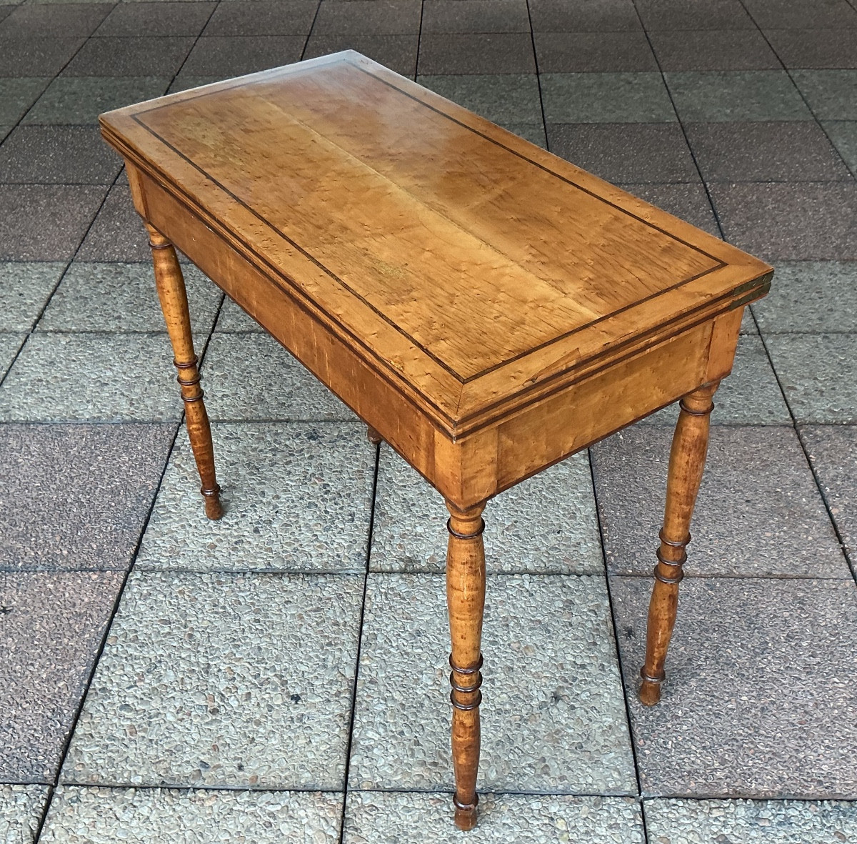 A Charles X Games Table-photo-2