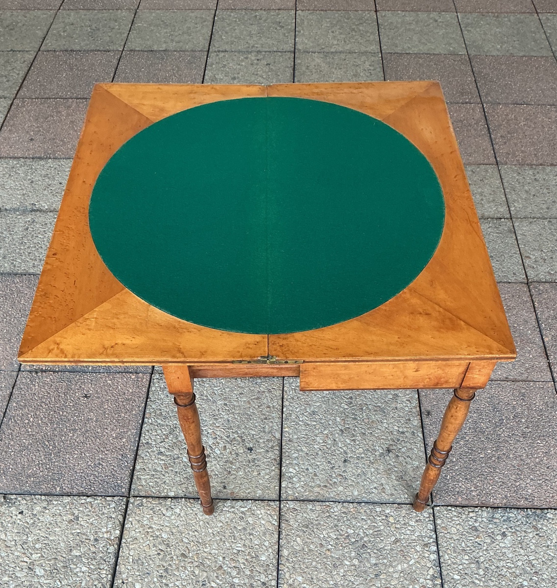 A Charles X Games Table-photo-4