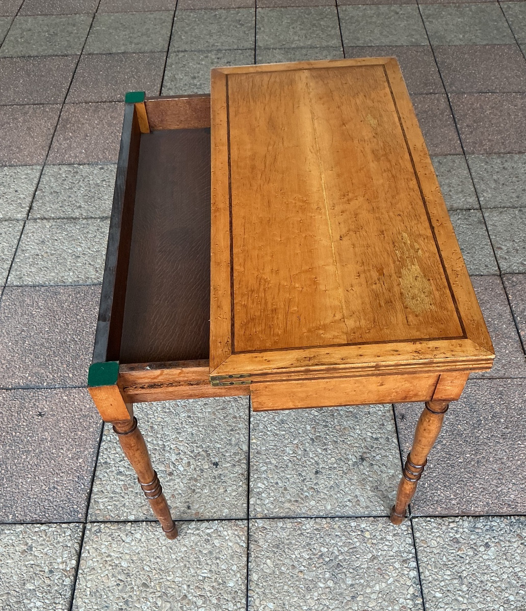 A Charles X Games Table-photo-1