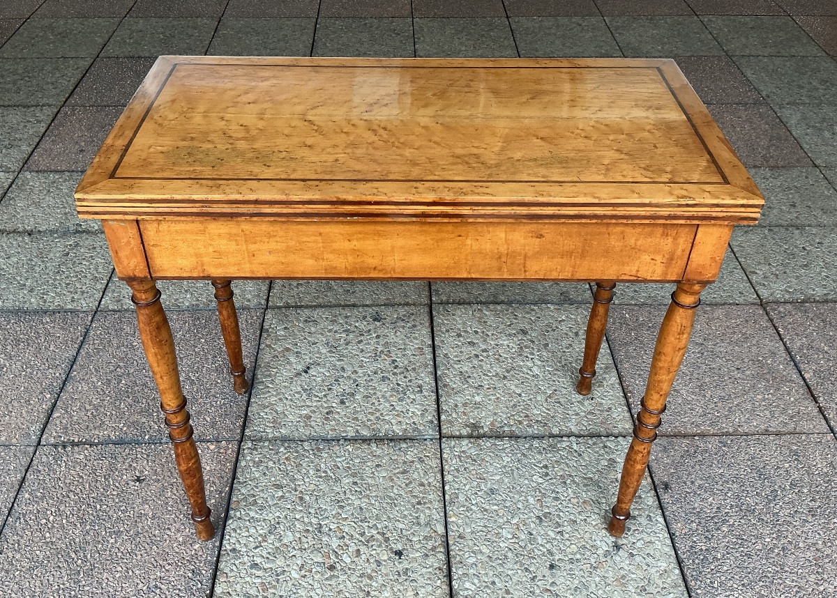 A Charles X Games Table