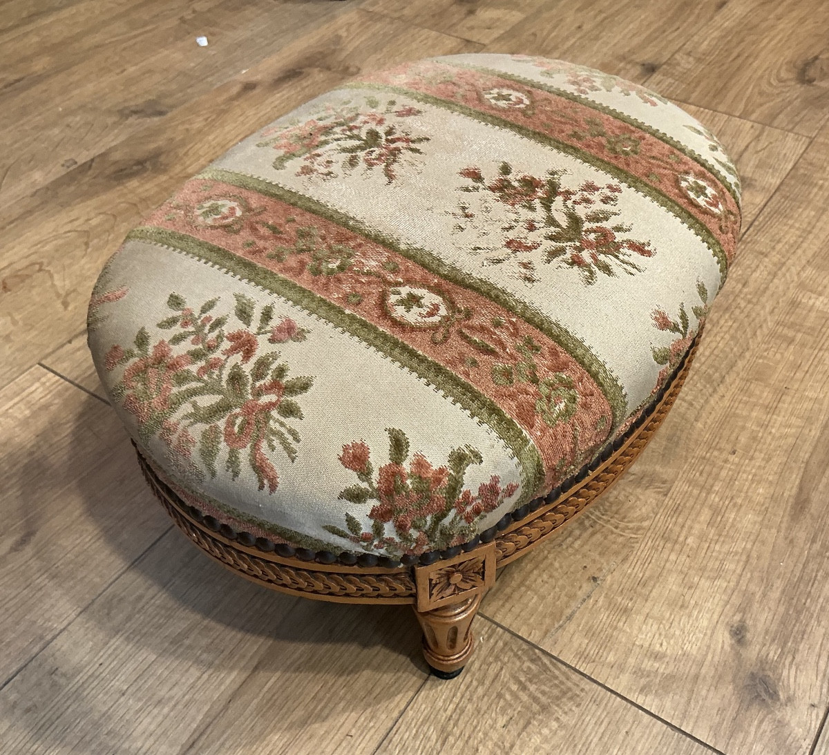 A Louis XVI-style Footrest.-photo-3