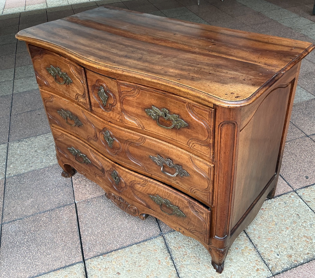 An 18th-century Regional Chest Of Drawers.-photo-6