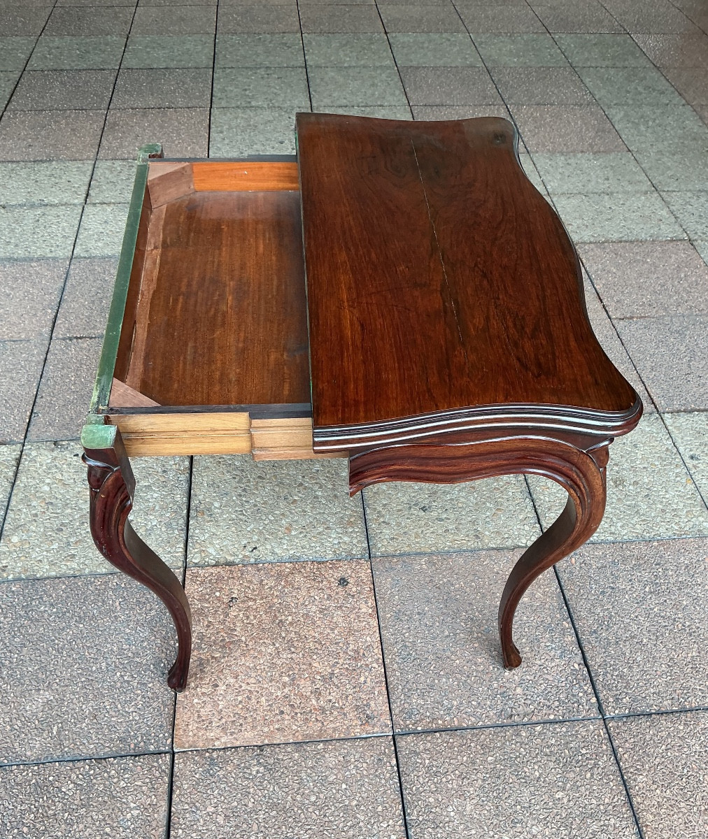 A Louis XV Style Games Table In Rosewood-photo-3