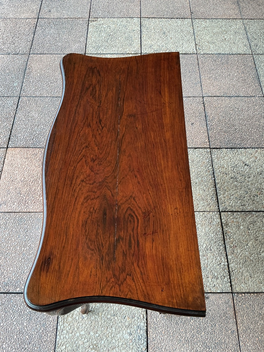 A Louis XV Style Games Table In Rosewood-photo-2