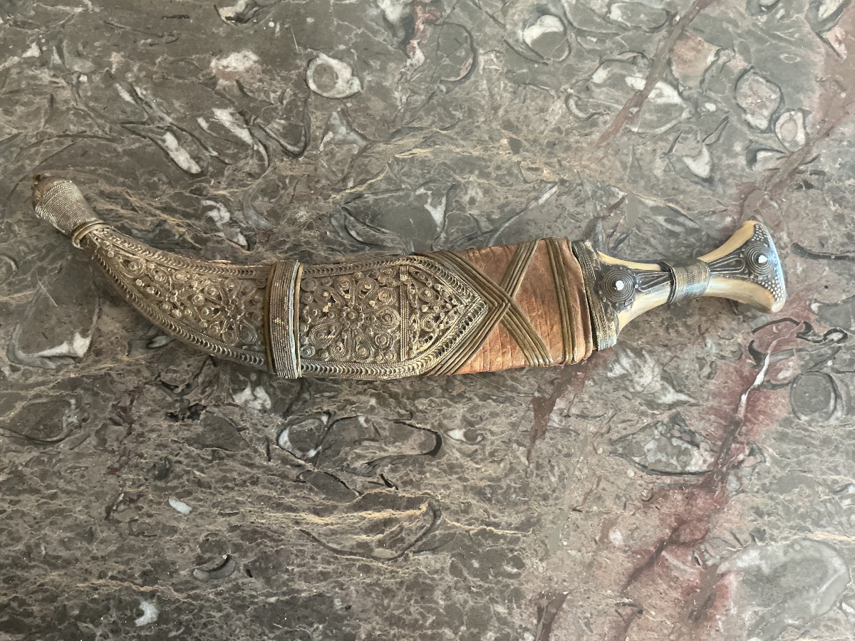 A Richly Decorated Dagger.