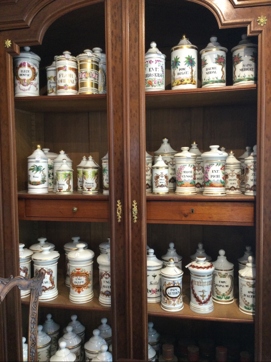 New Collection Of Antique Medicine Jars (ii)