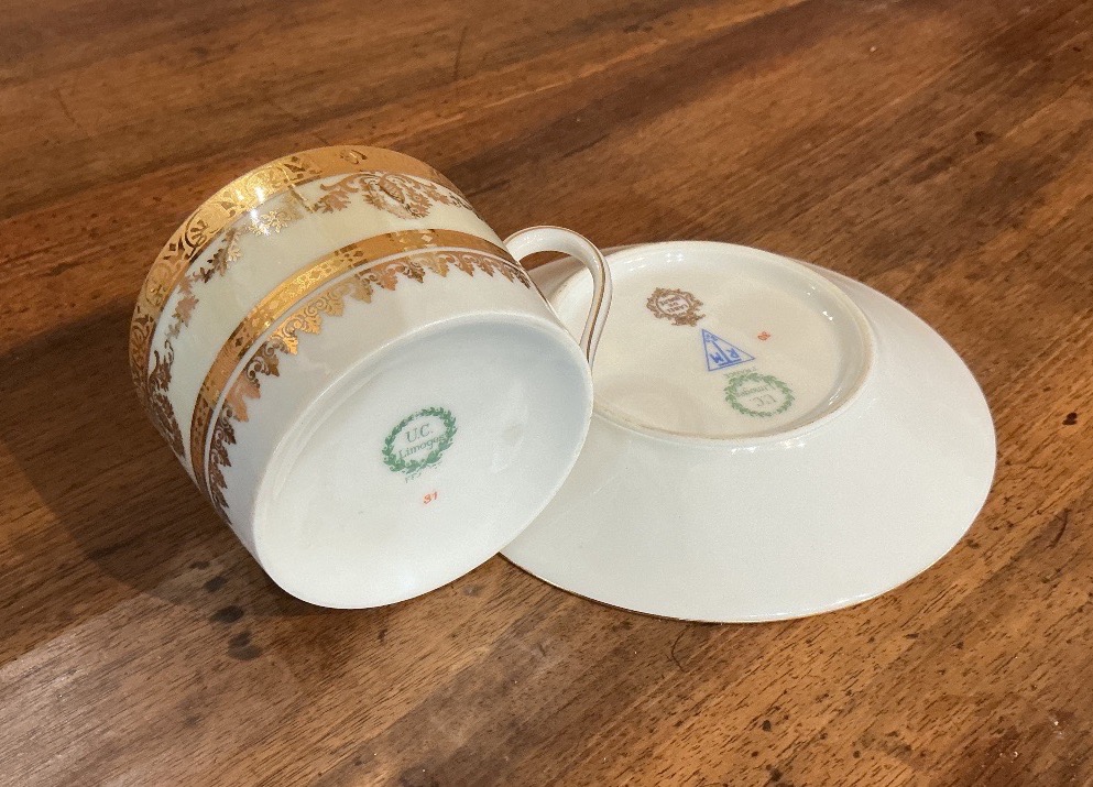 A Limoges Porcelain Tea Set-photo-4