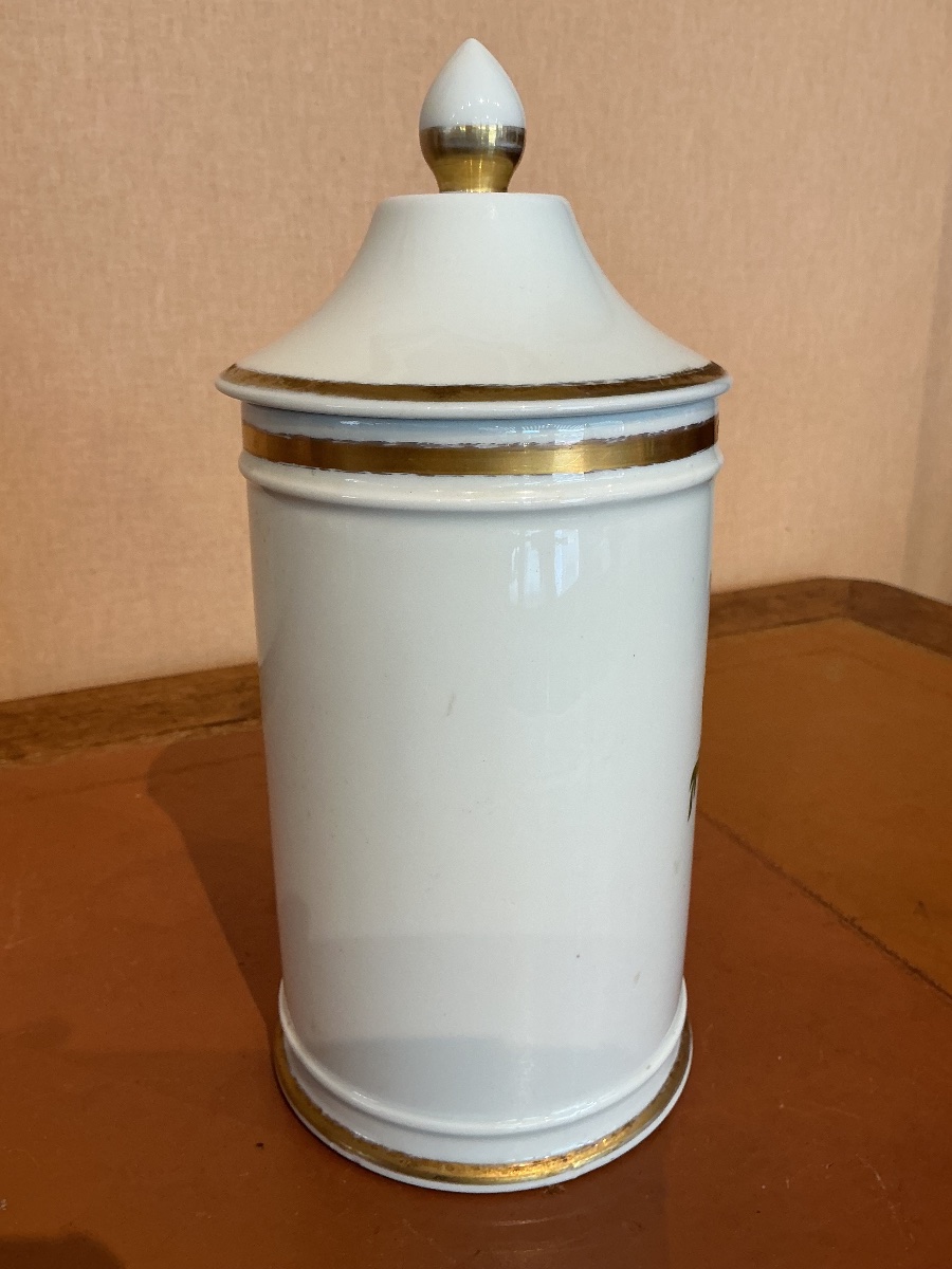 PAINS D'AZIME , pot en porcelaine de Limoges.-photo-4