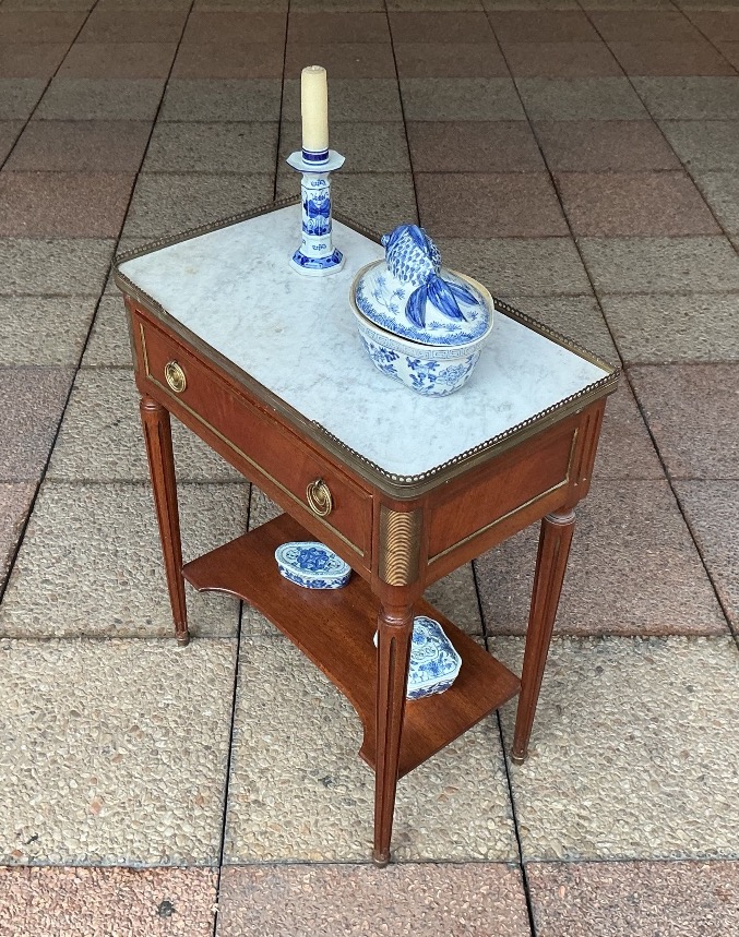 Une petite console, Louis XVI-photo-4