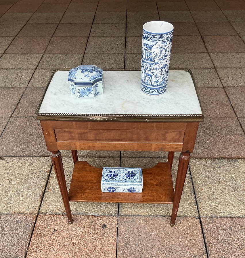 Une petite console, Louis XVI-photo-3
