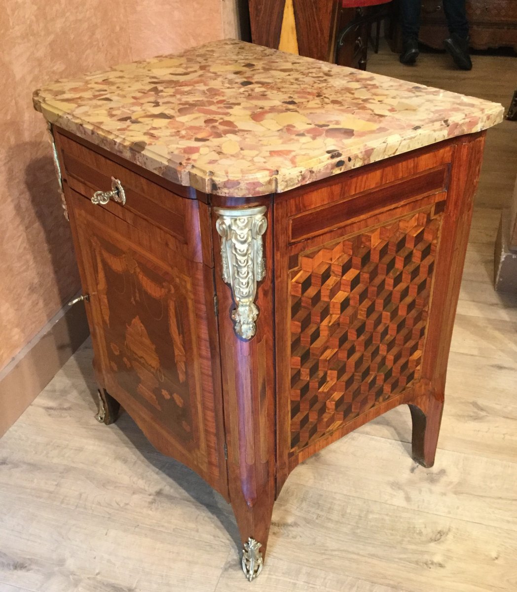 Napoleon III Period Marquetry Buffet-photo-2