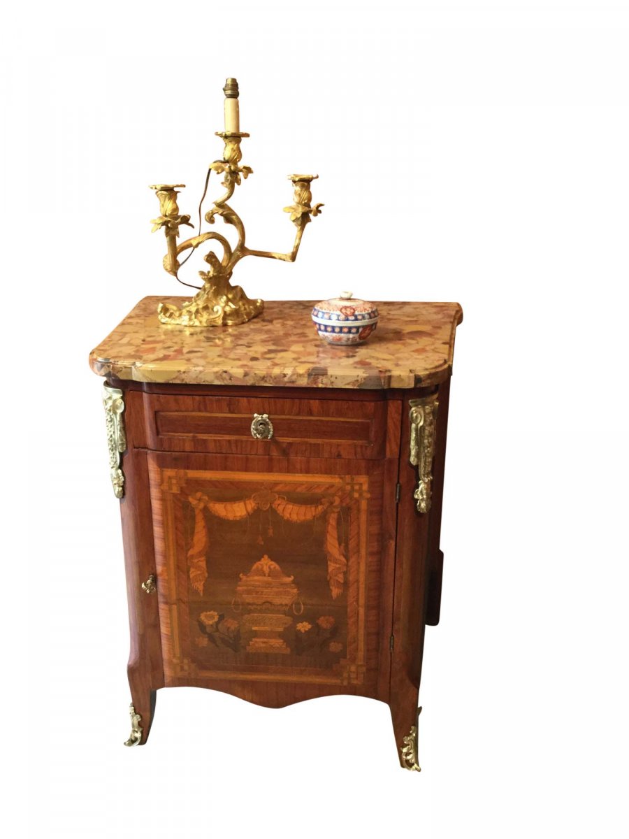Napoleon III Period Marquetry Buffet