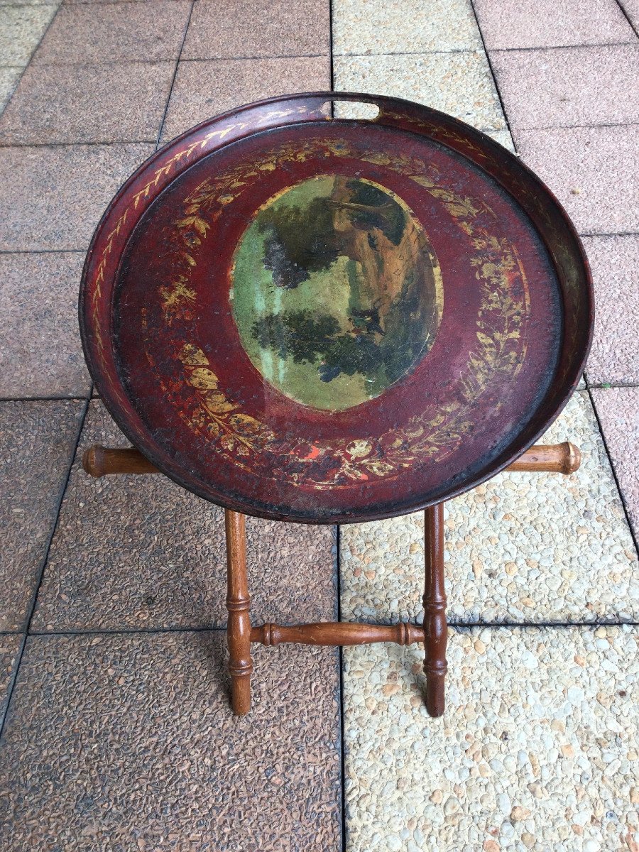 Painted Sheet Tray Restoration Period-photo-3