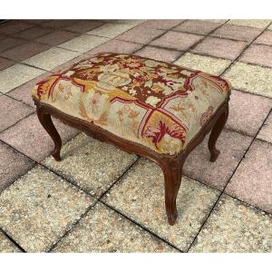 A Large Louis XV Style Stool