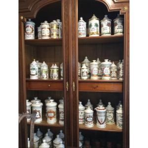 Nouvelle collection de pots à pharmacie anciens (II)