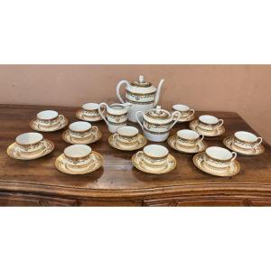 A Limoges Porcelain Tea Set