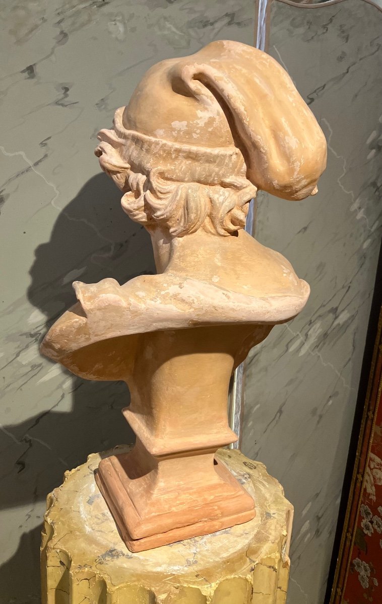 Bust Of The Neapolitan Laugher By Jb Carpeaux Circa 19th Century -photo-1