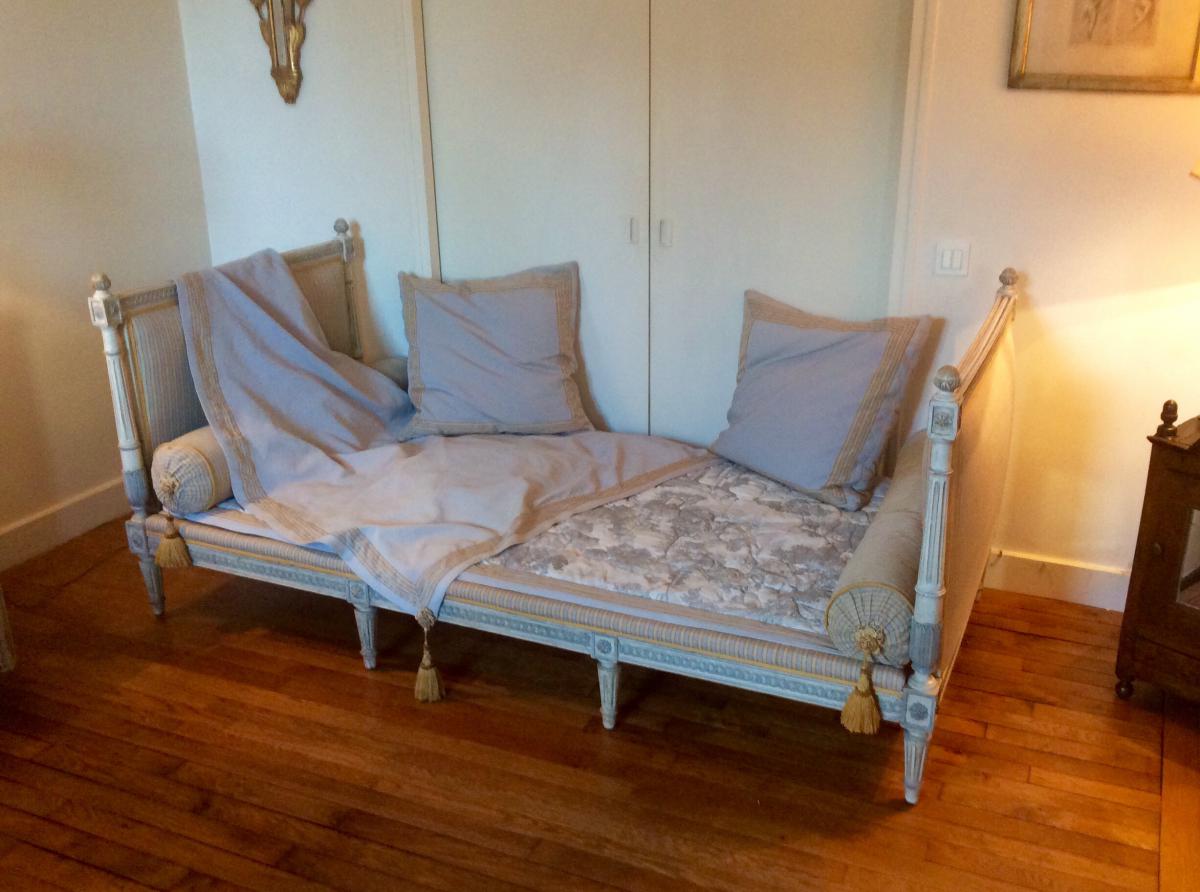 Lit De Repos De Style Louis XVI Fin XIXÈme 