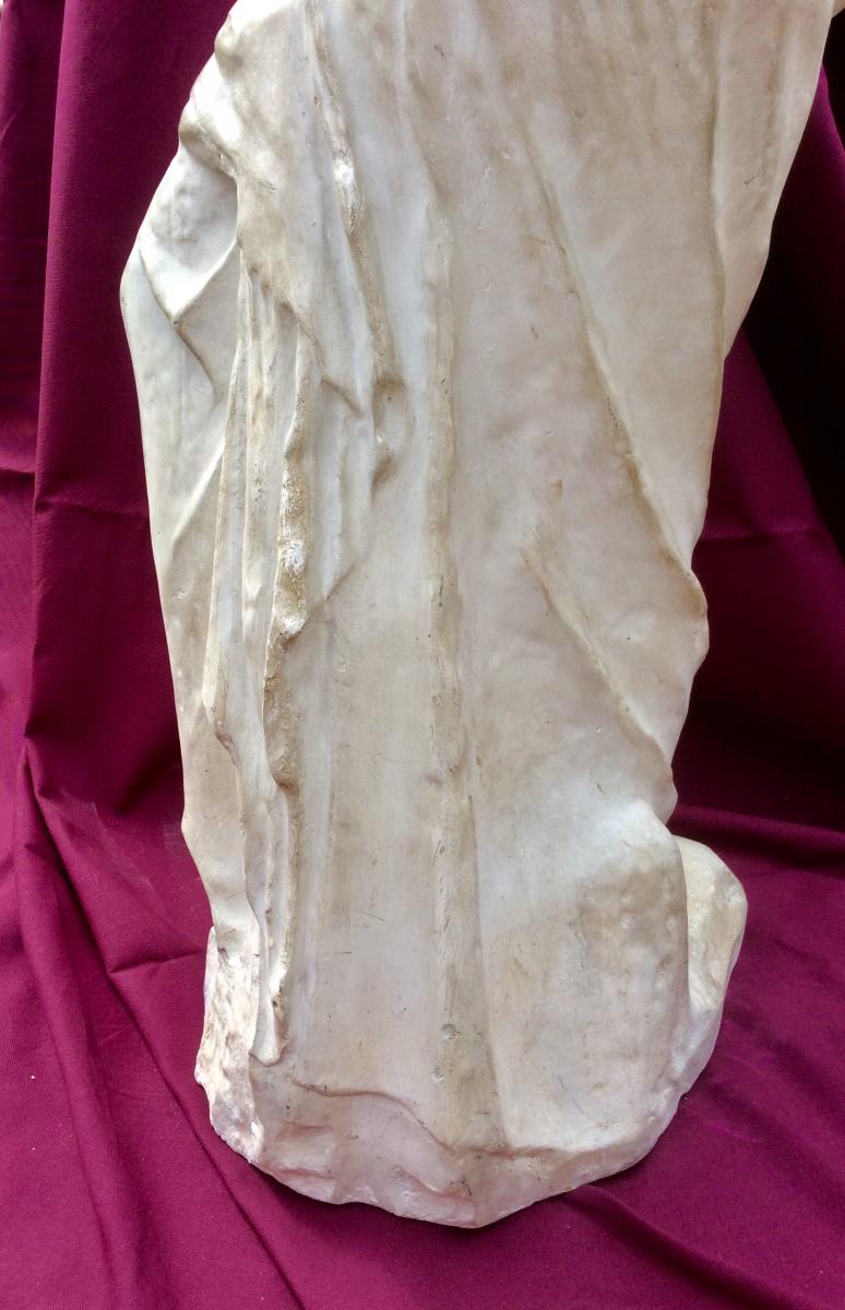 Plaster Sculpture From The Venus Of Milo Late Nineteenth-photo-6