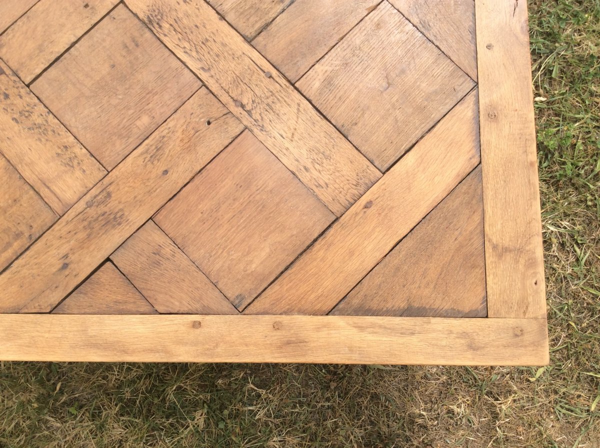 Coffee Table Parquet Versailles XVIII Eme-photo-6