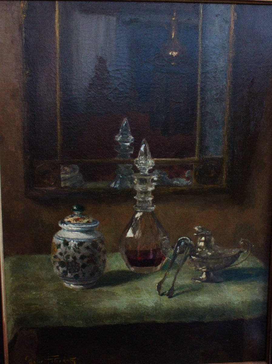 Oil On Canvas -photo-1